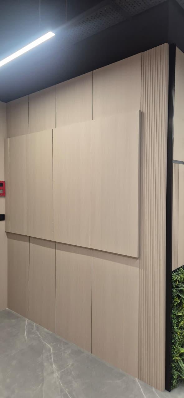Recessed Panel Wall with Greenery, Kanpur